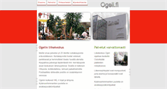 Desktop Screenshot of ogeli.fi