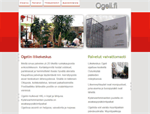 Tablet Screenshot of ogeli.fi